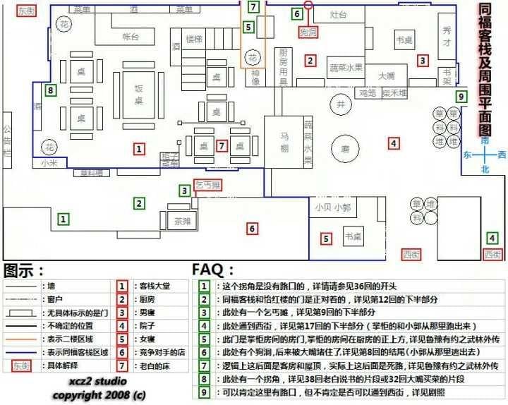 龙门客栈设计图纸